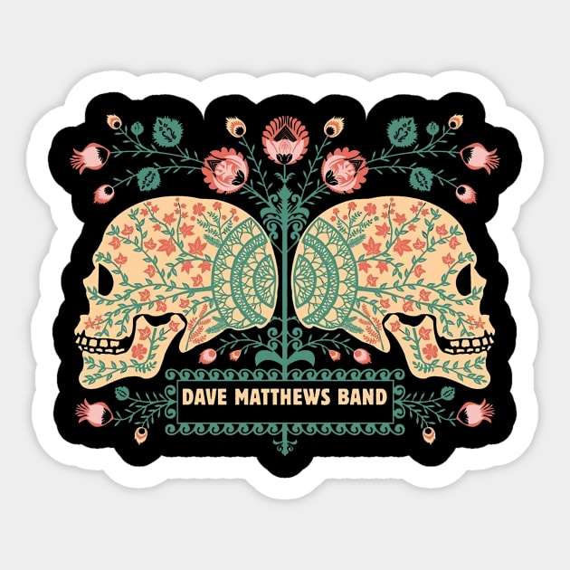 DMB Skull Sticker by DavidJohan_Design